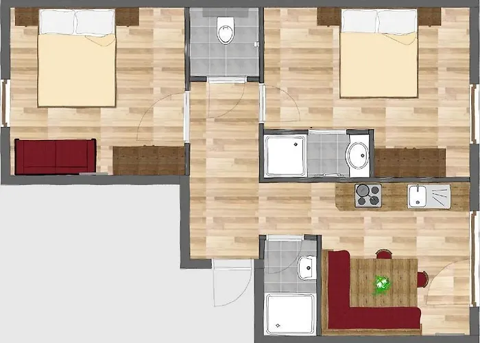 Gastehaus Hochmuth Апартаменты *